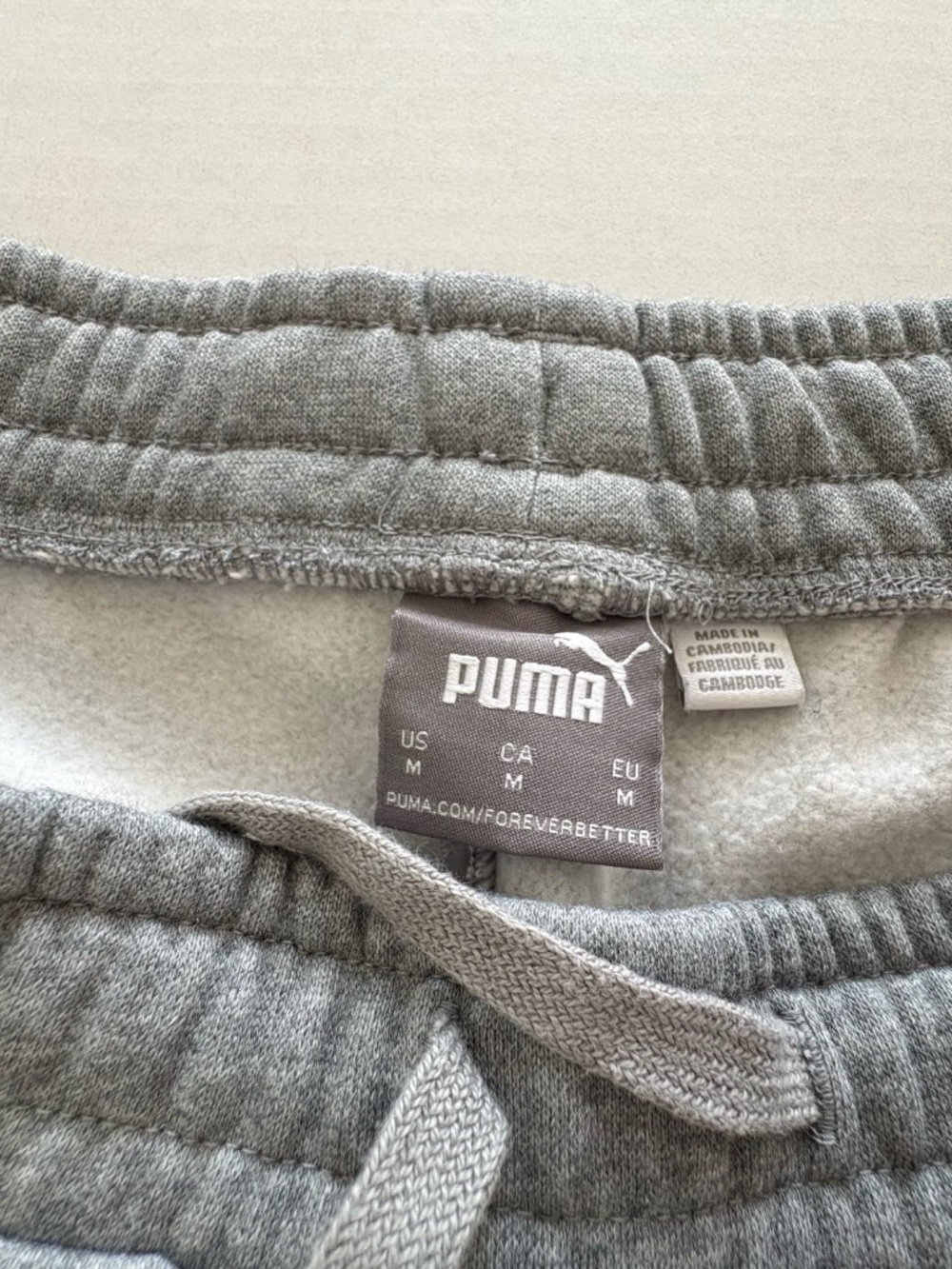 PUMA Men's Heather Athletic Fleece Short - Size M. - Picture 5 of 11